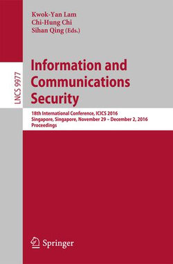 Information and Communications Security Information and Communications Security