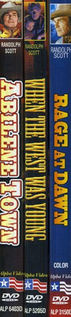 Rage At Dawn (1955)/When The West Was Young (1932) Rage At Dawn (1955)/When The West Was Young (1932)