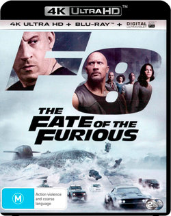 F8: The Fate of the Furious (4K UHD / Blu-ray / UV) F8: The Fate of the Furious (4K UHD / Blu-ray / UV)