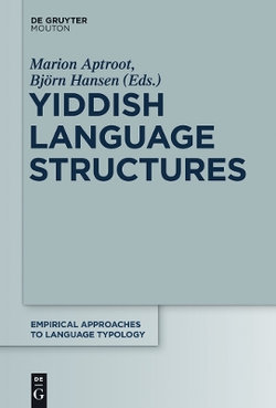 Yiddish Language Structures Yiddish Language Structures