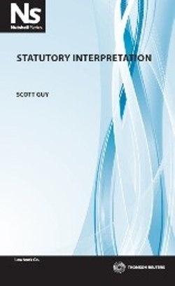 Nutshell: Statutory Interpretation Nutshell: Statutory Interpretation