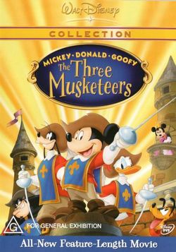 Mickey, Donald and Goofy in The Three Musketeers Mickey, Donald and Goofy in The Three Musketeers