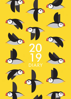 I Like Birds: A6 2019 Busy Puffins Diary I Like Birds: A6 2019 Busy Puffins Diary