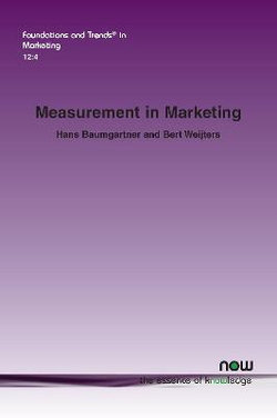 Measurement in Marketing Measurement in Marketing