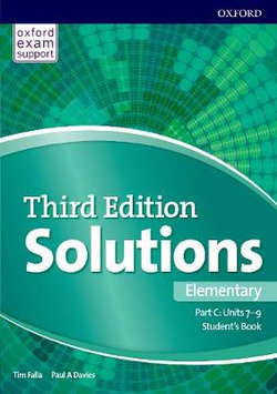 Solutions: Elementary: Student's Book C Units 7-9 Solutions: Elementary: Student's Book C Units 7-9