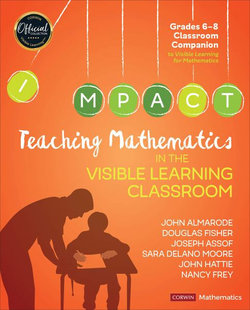 Teaching Mathematics in the Visible Learning Classroom, Grades 6-8 Teaching Mathematics in the Visible Learning Classroom, Grades 6-8