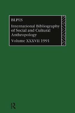 IBSS: Anthropology: 1991 Vol 37 IBSS: Anthropology: 1991 Vol 37