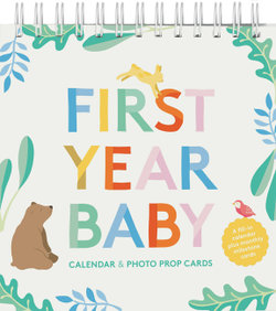 First Year Baby Calendar & Photo Prop Cards First Year Baby Calendar & Photo Prop Cards