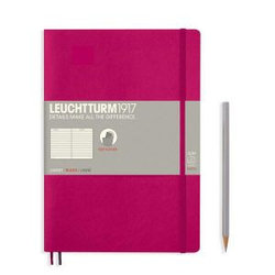 Leuchtturm1917 Notebook B5 Softcover Composition Lined - Berry Leuchtturm1917 Notebook B5 Softcover Composition Lined - Berry