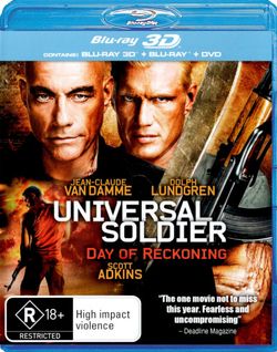 Universal Soldier 4: Day of Reckoning (3D Blu-ray/Blu-ray/DVD) (2 Discs) Universal Soldier 4: Day of Reckoning (3D Blu-ray/Blu-ray/DVD) (2 Discs)