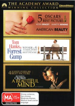 A Beautiful Mind / American Beauty / Forrest Gump A Beautiful Mind / American Beauty / Forrest Gump