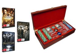 Deadwood: Complete Collection with Poker Set (Seasons 1 -3) Deadwood: Complete Collection with Poker Set (Seasons 1 -3)