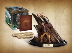 The Hobbit: An Unexpected Journey (3D Blu-ray/Blu-ray/UltraViolet) (5 Disc Extended Edition with Gollum and Bilbo Statue) The Hobbit: An Unexpected Journey (3D Blu-ray/Blu-ray/UltraViolet) (5 Disc Extended Edition with Gollum and Bilbo Statue)