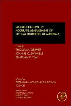 Spectrophotometry: Volume 46 Spectrophotometry: Volume 46