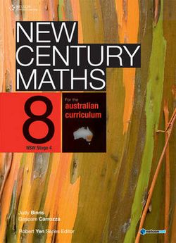 New Century Maths 8 Student Book Plus Access Card for 4 Years New Century Maths 8 Student Book Plus Access Card for 4 Years