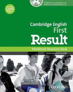 Cambridge English: First Result Workbook No Key & Student CD-ROM Pack Cambridge English: First Result Workbook No Key & Student CD-ROM Pack