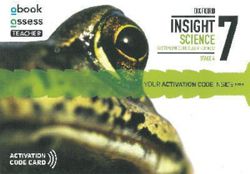 Oxford Insight Science 7 AC for NSW obook/assess Teacher Oxford Insight Science 7 AC for NSW obook/assess Teacher