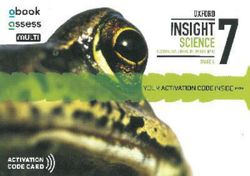 Oxford Insight Science 7 AC for NSW obook/assess MULTI Oxford Insight Science 7 AC for NSW obook/assess MULTI