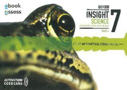 Oxford Insight Science 7 AC for NSW obook/assess Oxford Insight Science 7 AC for NSW obook/assess