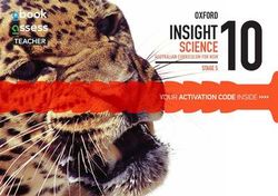 Oxford Insight Science 10 AC for NSW obook/assess Teacher Oxford Insight Science 10 AC for NSW obook/assess Teacher