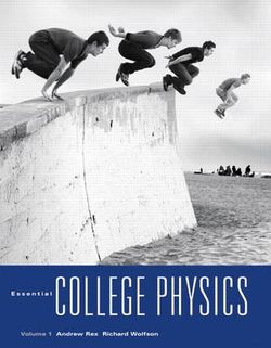 Essential College Physics Essential College Physics