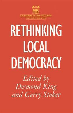 Rethinking Local Democracy Rethinking Local Democracy