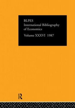 IBSS: Economics: 1987 Volume 36 IBSS: Economics: 1987 Volume 36