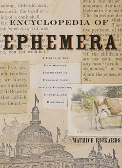 Encyclopedia of Ephemera Encyclopedia of Ephemera