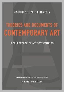 Theories and Documents of Contemporary Art Theories and Documents of Contemporary Art