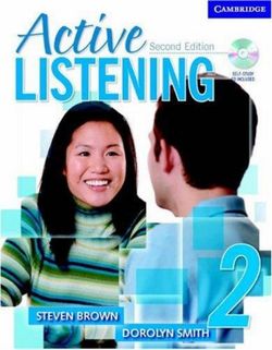 Active Listening 2 Student's Book with Self-study Audio CD Active Listening 2 Student's Book with Self-study Audio CD