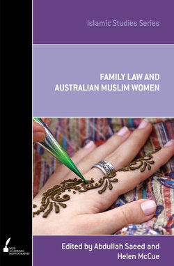 ISS 15 Family Law and Australian Muslim Women ISS 15 Family Law and Australian Muslim Women