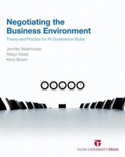 Negotiating the Business Environment Negotiating the Business Environment
