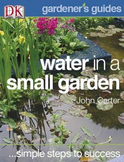 water gardens books buy