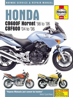 Honda CB600F Hornet Service and Repair Manual Honda CB600F Hornet Service and Repair Manual