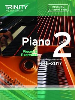 Piano 2015-2017: Grade 2 Piano 2015-2017: Grade 2