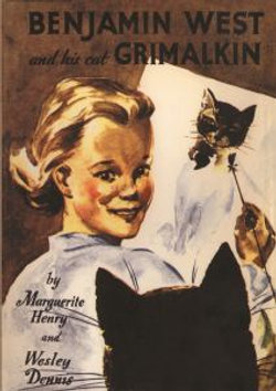 Benjamin West and His Cat Grimalkin Benjamin West and His Cat Grimalkin