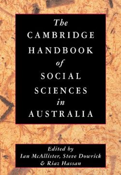 The Cambridge Handbook of Social Sciences in Australia The Cambridge Handbook of Social Sciences in Australia