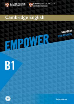 Cambridge English Empower Pre-intermediate Workbook with Answers with Downloadable Audio Cambridge English Empower Pre-intermediate Workbook with Answers with Downloadable Audio