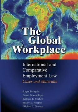 The Global Workplace The Global Workplace