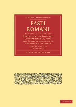 Fasti Romani Fasti Romani