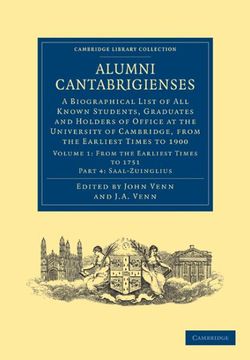 Alumni Cantabrigienses Alumni Cantabrigienses