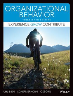 Organizational Behavior Organizational Behavior