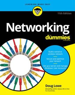 Networking for Dummies, 11th Edition Networking for Dummies, 11th Edition