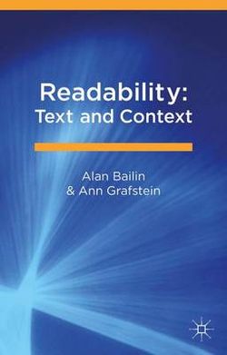 Readability: Text and Context Readability: Text and Context