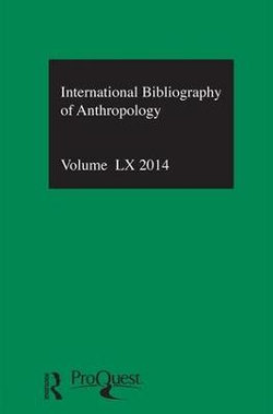 IBSS: Anthropology: 2014 Vol.60 IBSS: Anthropology: 2014 Vol.60