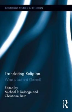 Translating Religion Translating Religion