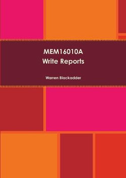 Mem16010a Write Reports Mem16010a Write Reports