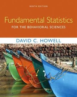 Fundamental Statistics for the Behavioral Sciences Fundamental Statistics for the Behavioral Sciences