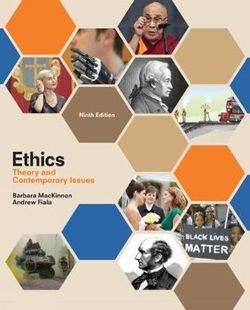 Ethics : Theory and Contemporary Issues Ethics : Theory and Contemporary Issues