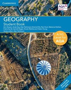 A/AS Level Geography for AQA Student Book with Cambridge Elevate Enhanced Edition (2 Years) A/AS Level Geography for AQA Student Book with Cambridge Elevate Enhanced Edition (2 Years)